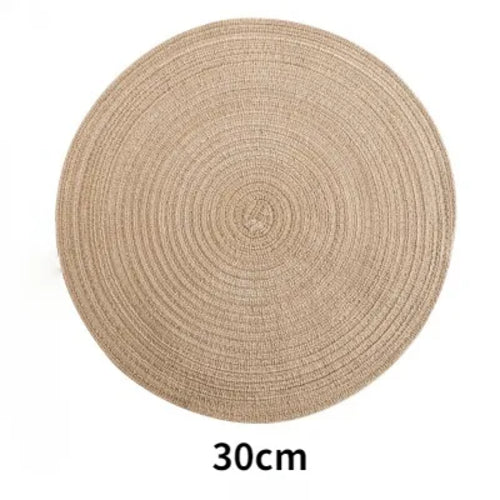 6pcs Round Table Mats