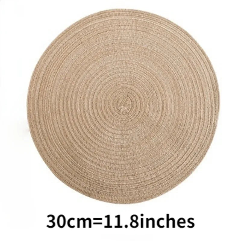 6pcs Round Table Mats