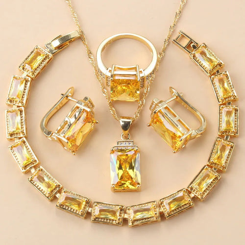 Arab Gold Color Jewelry Sets